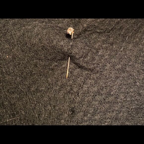 COPY - Tiny tie/scarf/lapel pin   - Picture 3 of 5